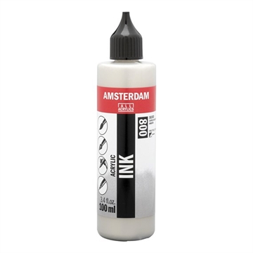 Amsterdam Ink 100ml - 800 Silver